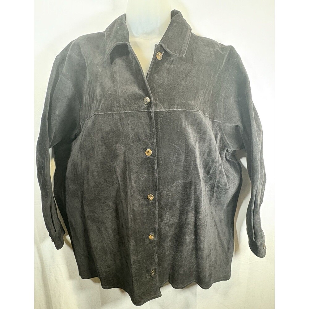 Eagles Eye Suede Jacket Men’s 2XL Black 100% Leather